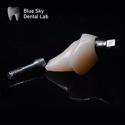 Beli Sistem Implantasi Titanium Hipoalergenik Dengan Abutment Zirconia Blue Sky online manufacture