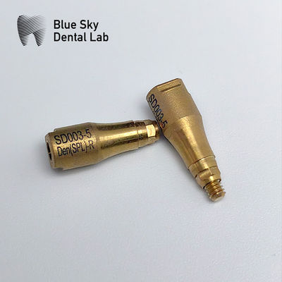 Beli 5mm Biocompatible Dentium Scan Body Gold Plating Blue Sky Dental Implant online manufacture