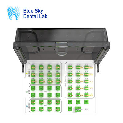 Beli Multiple Implant Dentium Scan Body CAD / CAM Multi Unit Scan Body online manufacture