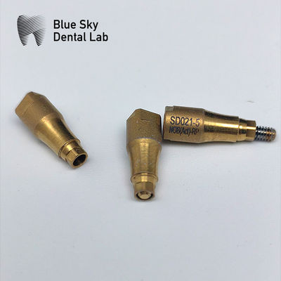 Emas 3D Nobel Badan Scan Aktif 5mm Tinggi Badan Scan Untuk Implan